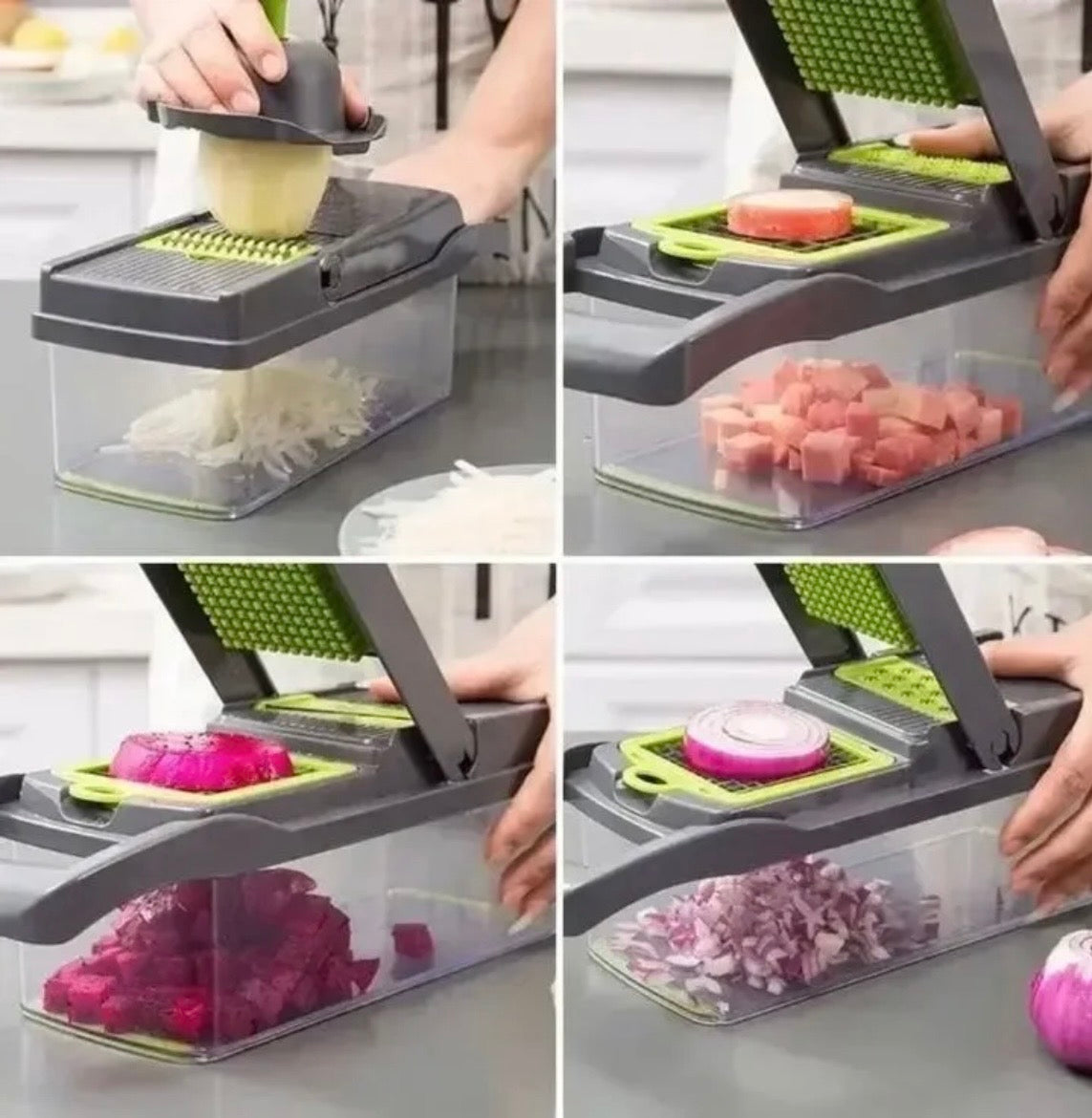 16-in-1 Multifunctional Vegetable Chopper And Slicers