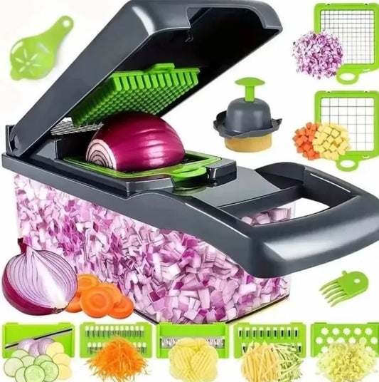 16-in-1 Multifunctional Vegetable Chopper And Slicers