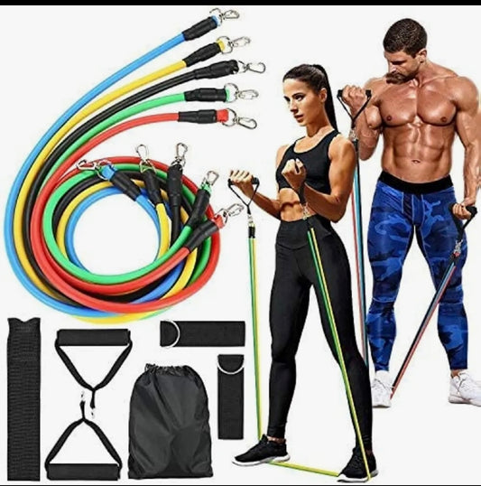 POWER RESISTANCE BAND SET 11 IN 1 JT-003